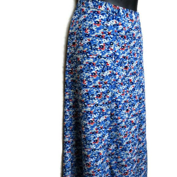 Cj Banks Multi Color Sailboat Print Pleated Skirt - Picture 6 of 9